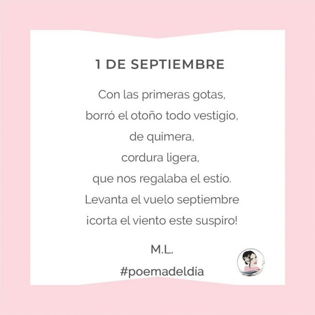 Poema del mes septiembre